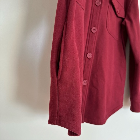 Good American Sueded Fleece Shacket Shirt Jacket Size XS / Small 00 - 0 - Picture 8 of 16